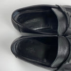 HERMES エルメス / ケリー バックル ローファー オールブラック SIZE:42 1/2(27cm程度)