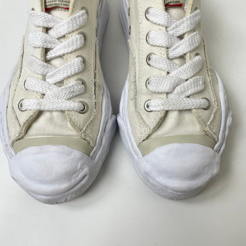 Maison MIHARA YASUHIRO / HANK OG Sole Canvas Low-top Sneaker 参考定価：34,000+tax SIZE:42