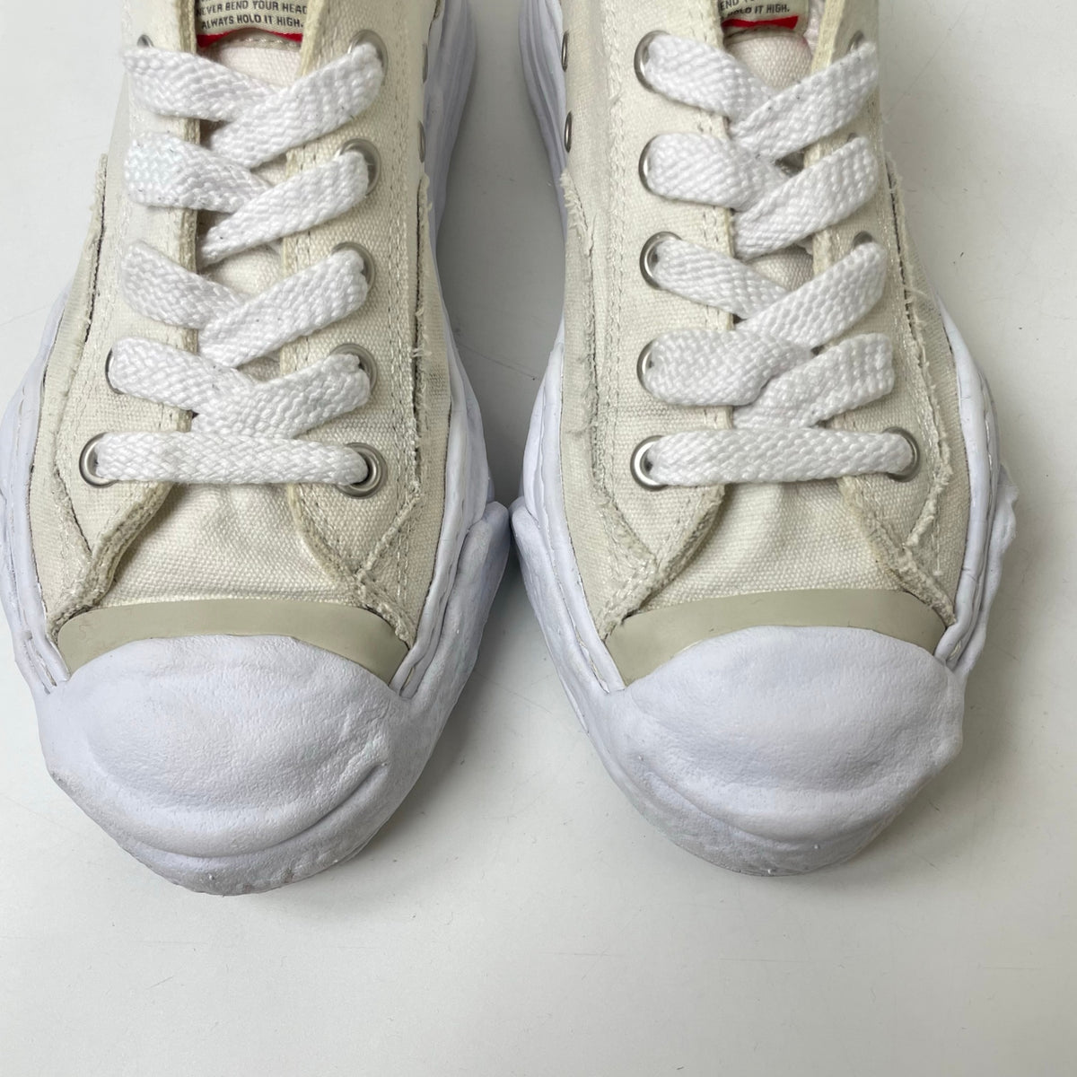 Maison MIHARA YASUHIRO / HANK OG Sole Canvas Low-top Sneaker 参考定価：34,000+tax SIZE:42