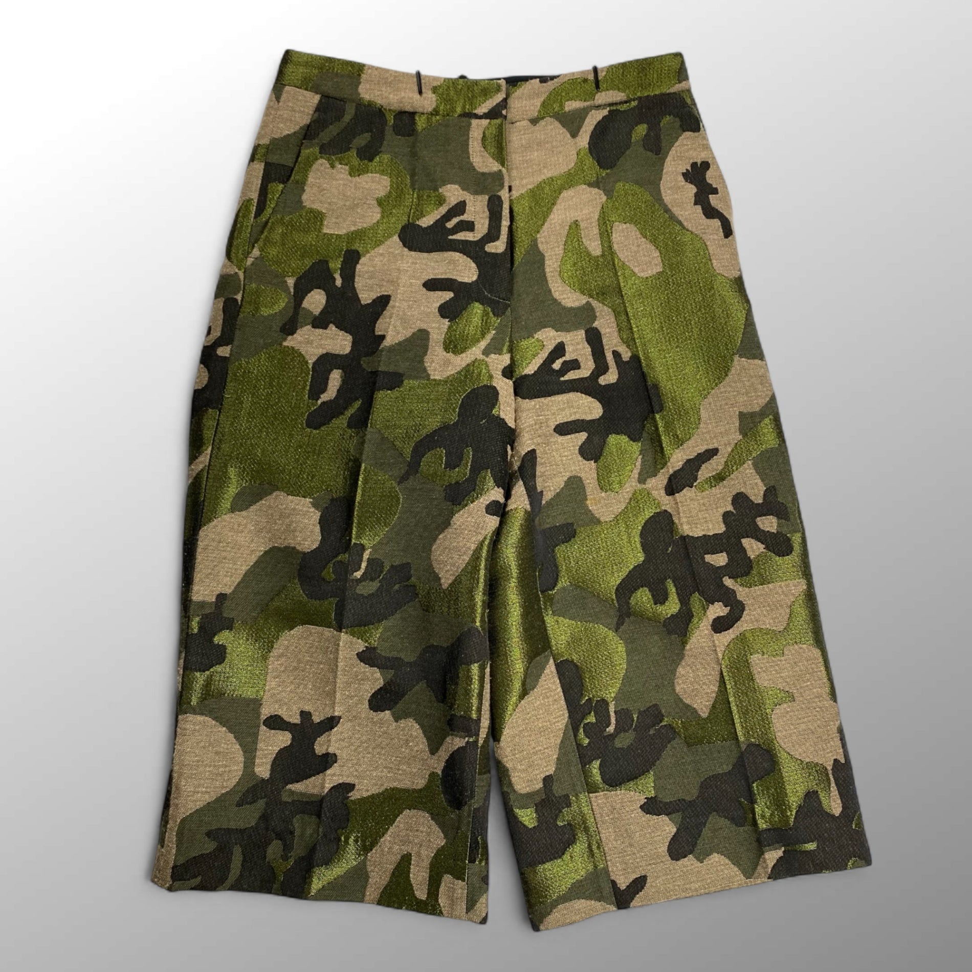 TOM REBL トム レベル / クロップド 迷彩 パンツ 七分丈 参考定価：60,000程度 SIZE：40