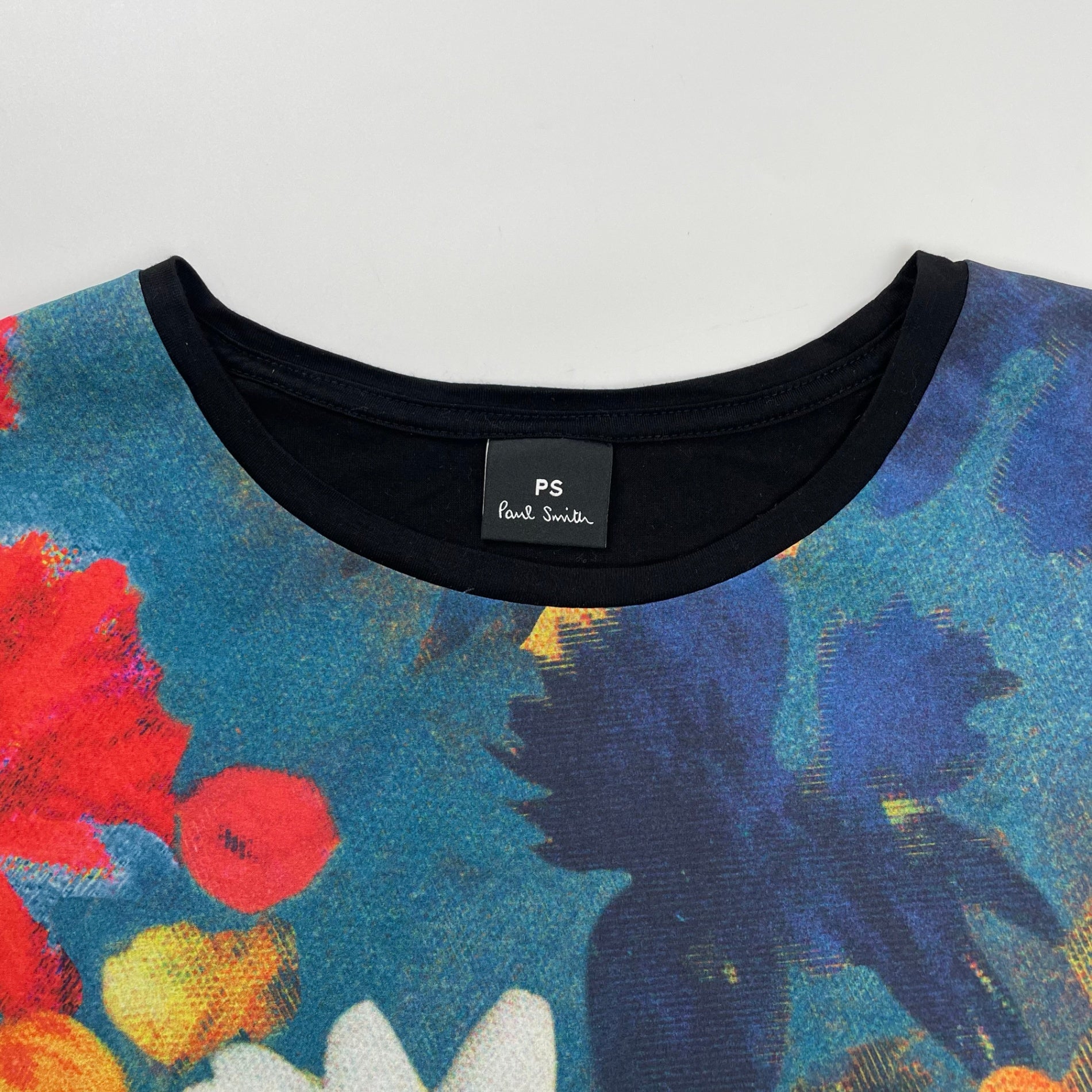 PS PAUL SMITH ピーエス ポールスミス / フラワープリントアートTEE 参考定価：14,000程度 SIZE：XXL