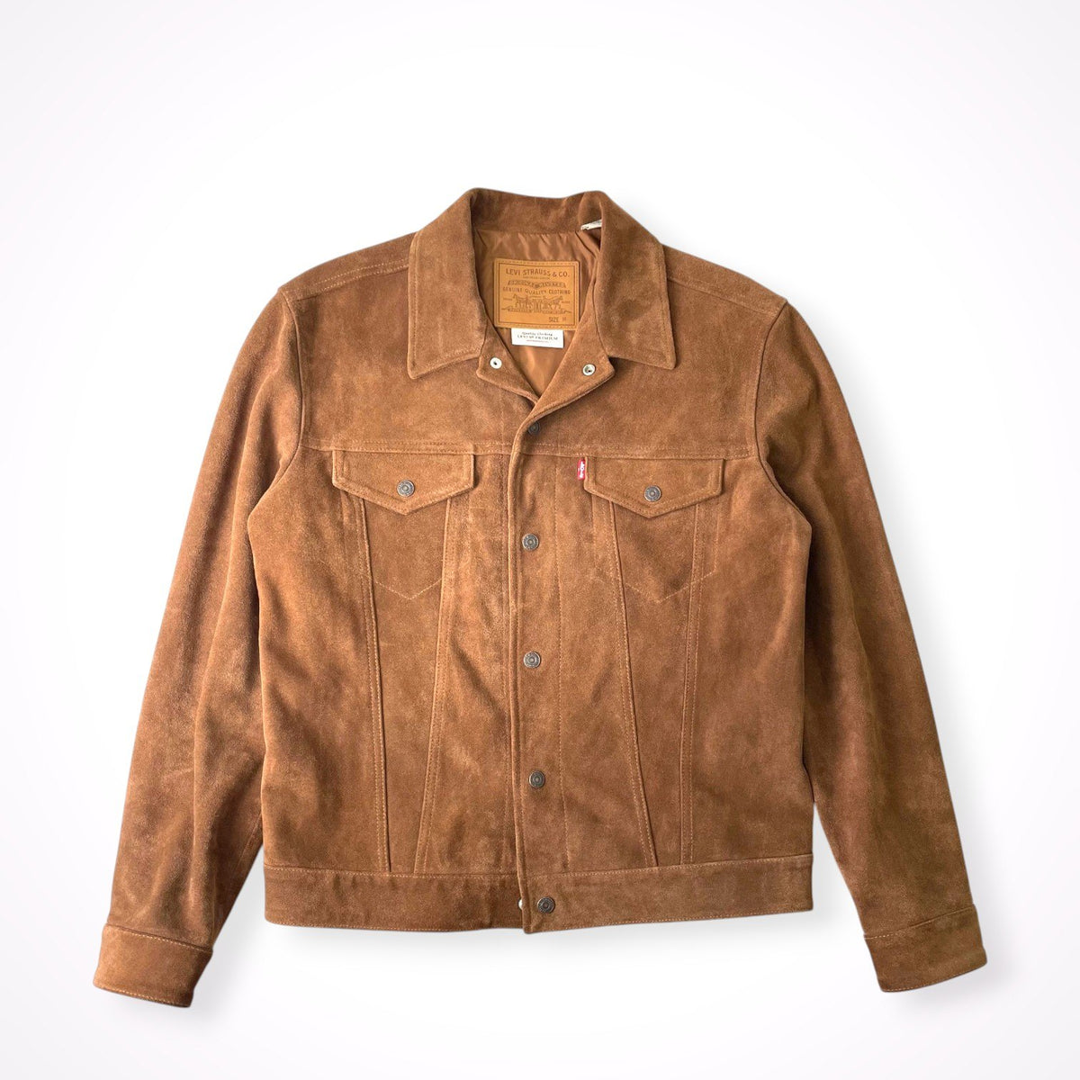 Levi's × JOURNAL STANDARD / 別注 TYPEⅢ スウェードトラッカージャケット 参考定価：48,000+tax SIZE:M