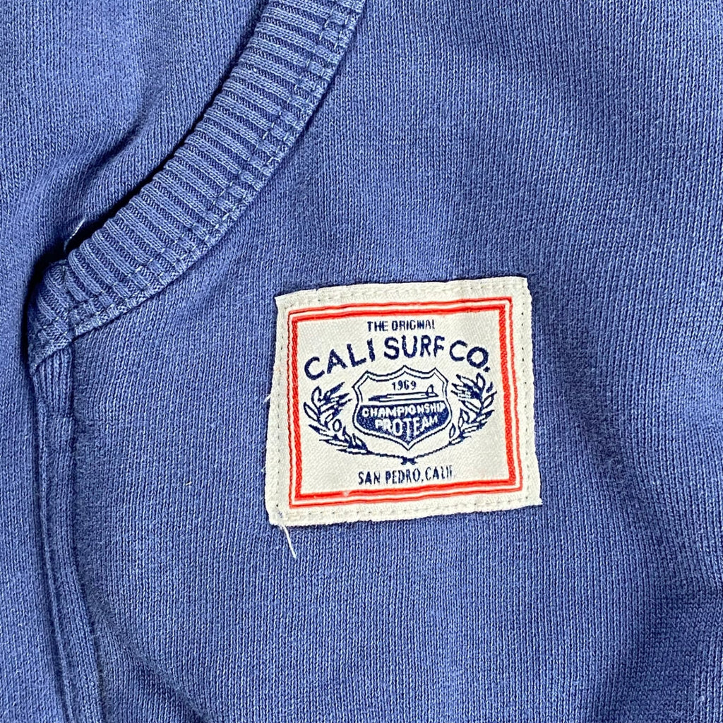 Superdry極度乾燥（しなさい） CALI SURF Co. / フロッキープリント レトロサーフ サンフェードパーカー サムホール  SIZE：S