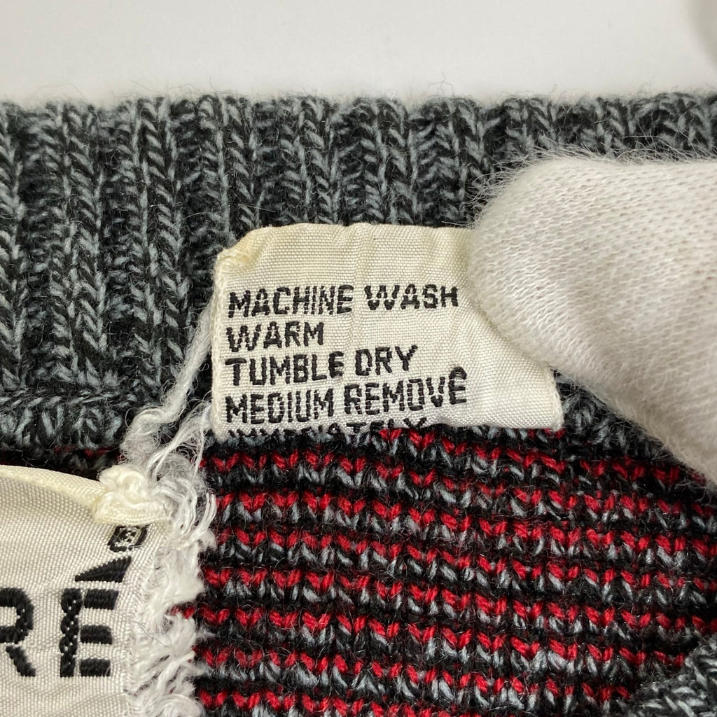 LE TIGRE ル ティグレ / ヴィンテージ サンダー柄 クルーネックニット SIZE:XL