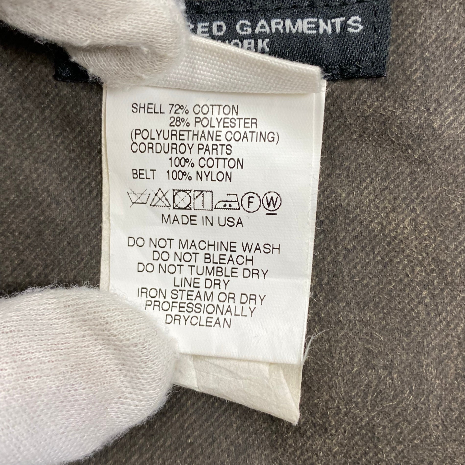 ENGINEERED GARMENTS エンジニアド ガーメンツ / SHOULDER VEST  ショルダーベスト ヴィンテージ加工 USA製 SIZE:FREE