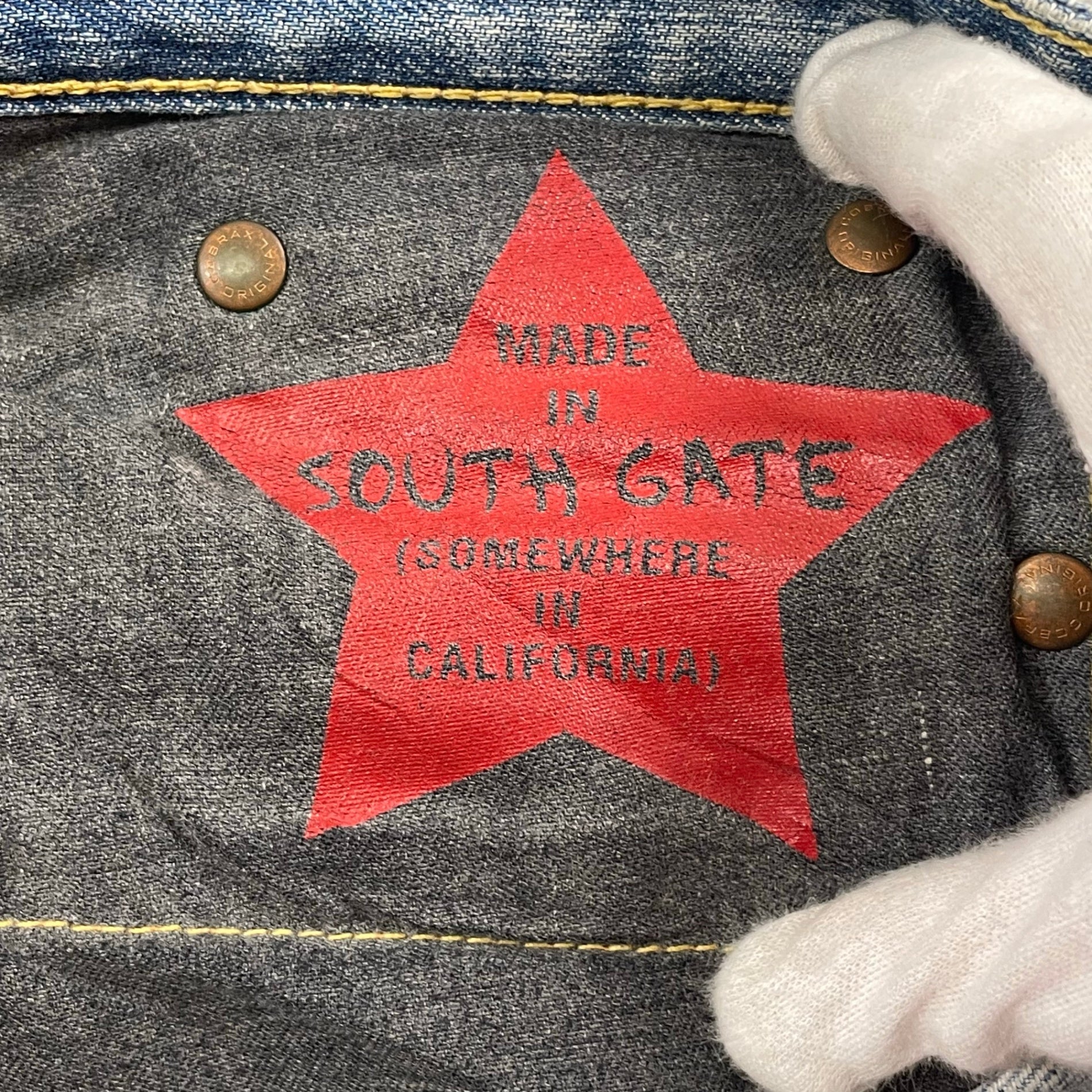 AG エージー / Y2K the ANGEL boot cut フレアデニム USA製 参考定価：50,000程度  SIZE：24