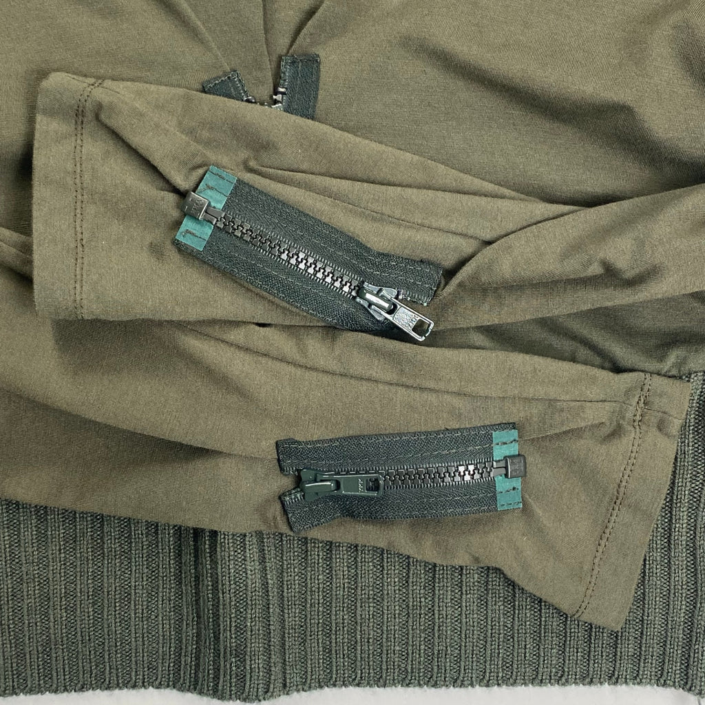 collection PRIVEE? コレクション プリヴェ / ジップデザインクロップドカットソー H.P FRANCE取扱い SIZE:40