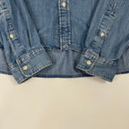 Polo RALPH LAUREN / ワイドショートデニムシャツ 参考定価：28,000程度 SIZE:S