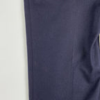 【04AW wave期】 RAF SIMONS ラフシモンズ / エンブロイダリー ミニマル スラックス ネイビー SIZE:46