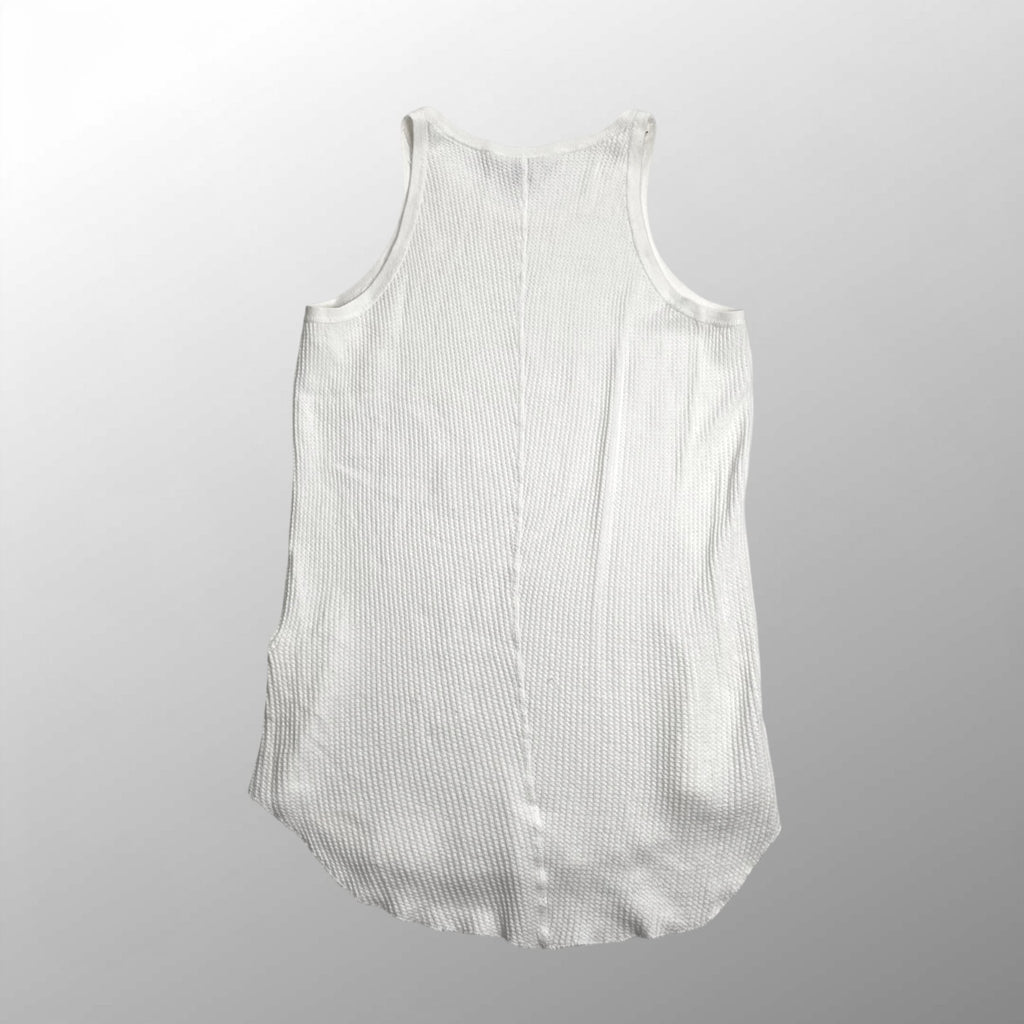 UNUSED アンユーズド / ワッフル タンクトップ ホワイト SIZE：1