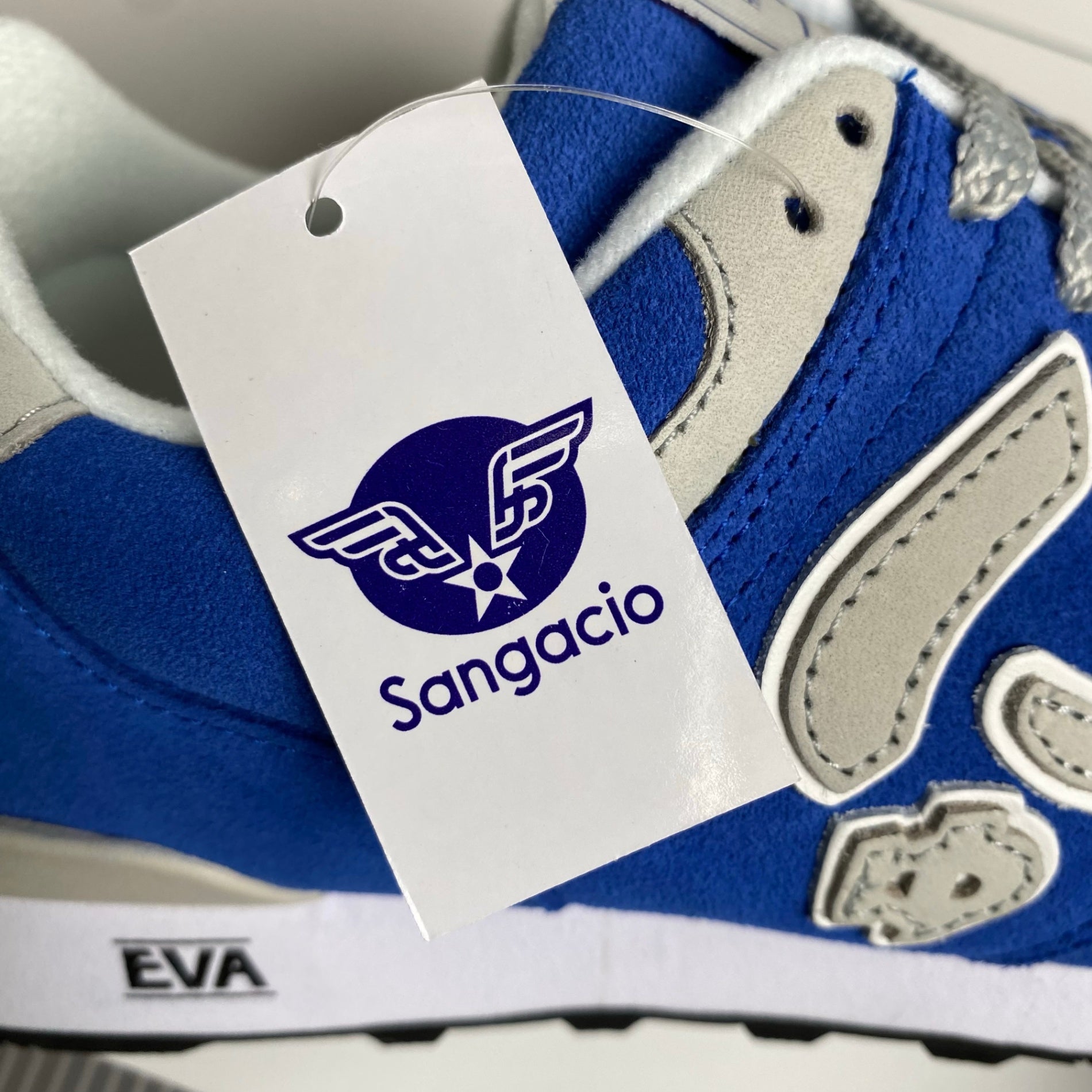 【未使用】 SANGACIO サンガッチョ / LIMITED MODEL 『SKY BLUE』 スエードレザー スニーカー 参考定価：23,000+tax SIZE:27cm