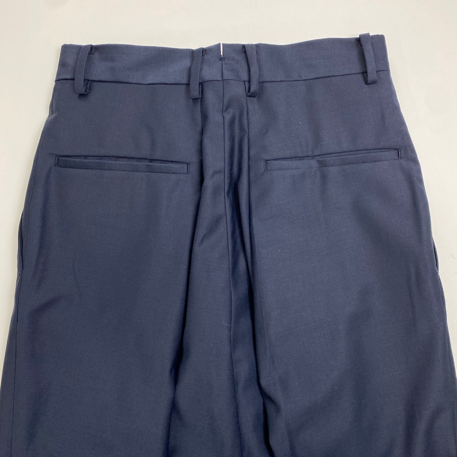 LOEFF ロエフ / 2タックパンツ ネイビー 参考定価：31,000+tax SIZE：0