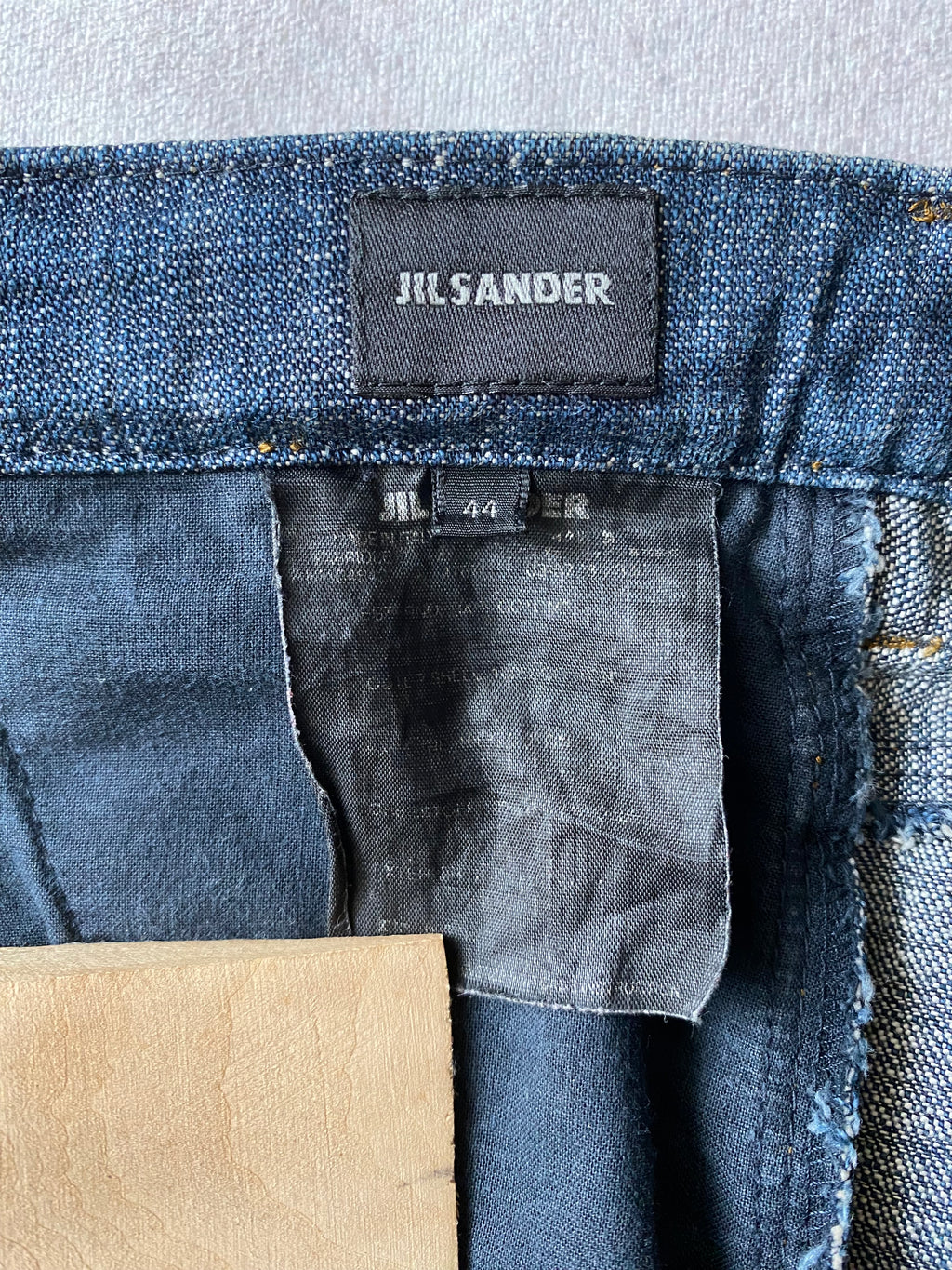 JIL SANDER  ジル サンダー ミニマルデザイン　デニムパンツ