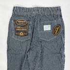 vanson / ヒッコリーイージーパンツ 未使用品 SIZE:L