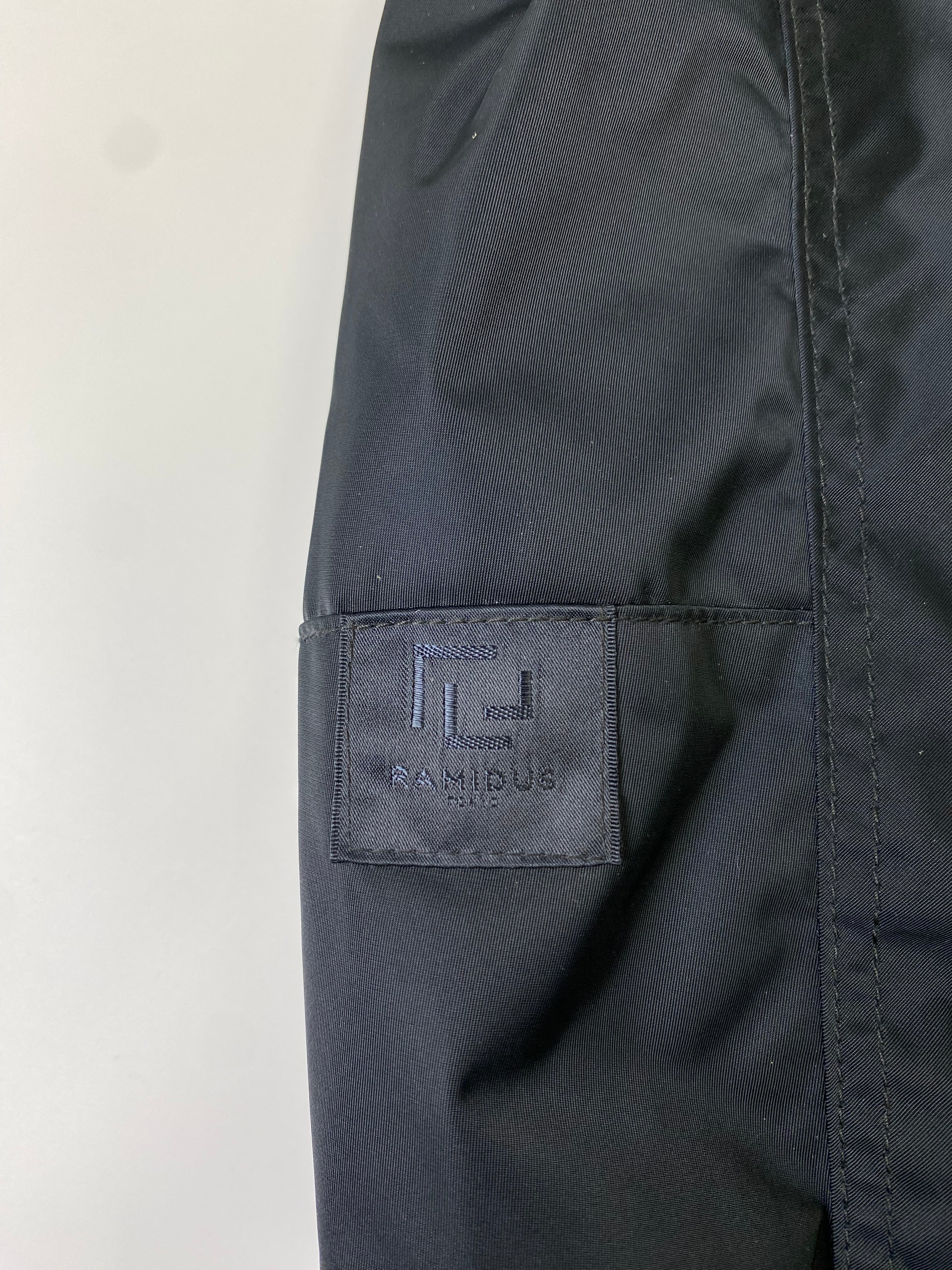 【極美品】RAMIDUS ラミダス FRAGMENT フラグメント MASTERNAVY マスターネイビー MA-1 BOMBER JACKET ジャケット ブルゾン サイズM