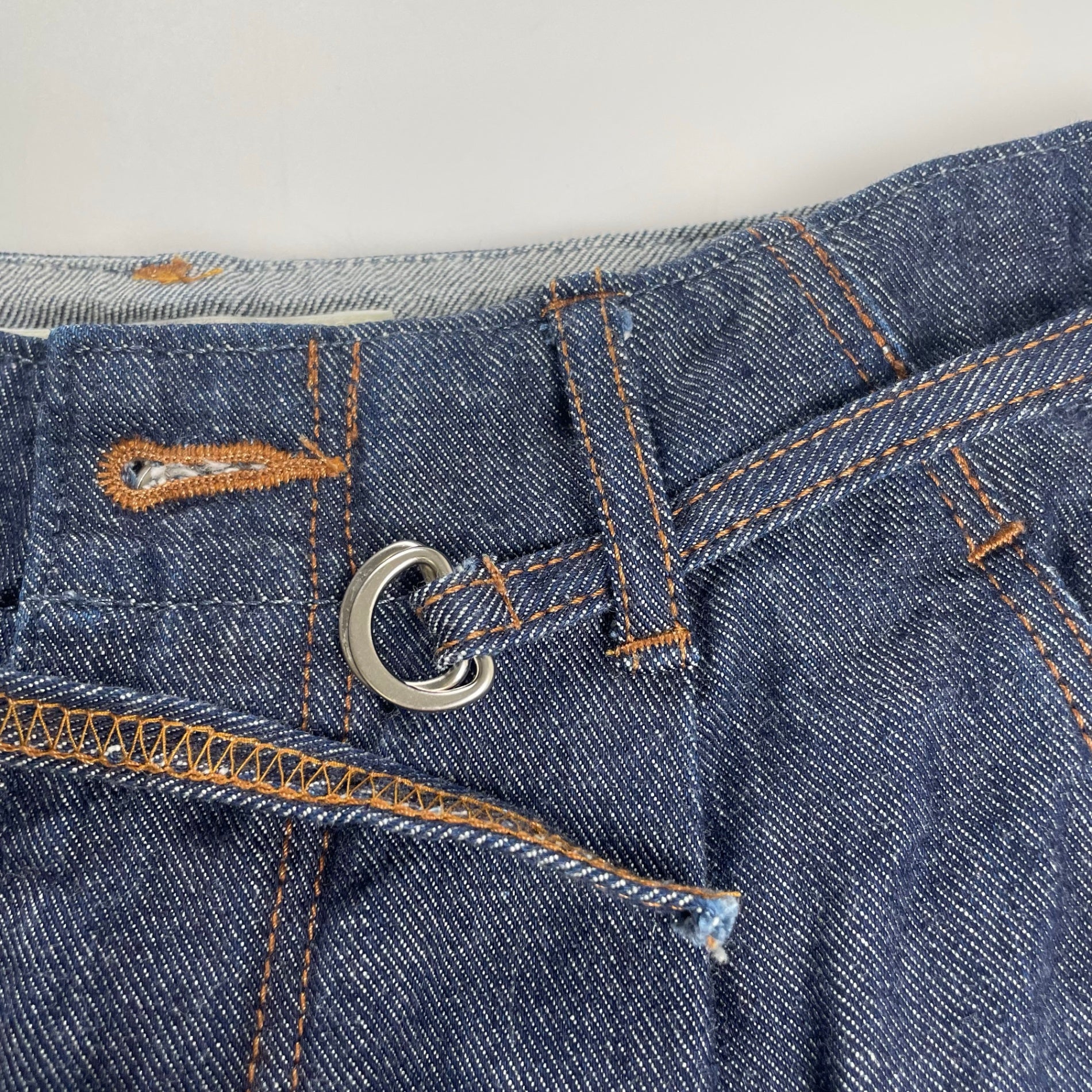 beautiful people ビューティフルピープル / left hand twill tuck denim pants デニムパンツ 24ss 極美品 参考定価：45,000+tax  SIZE:34