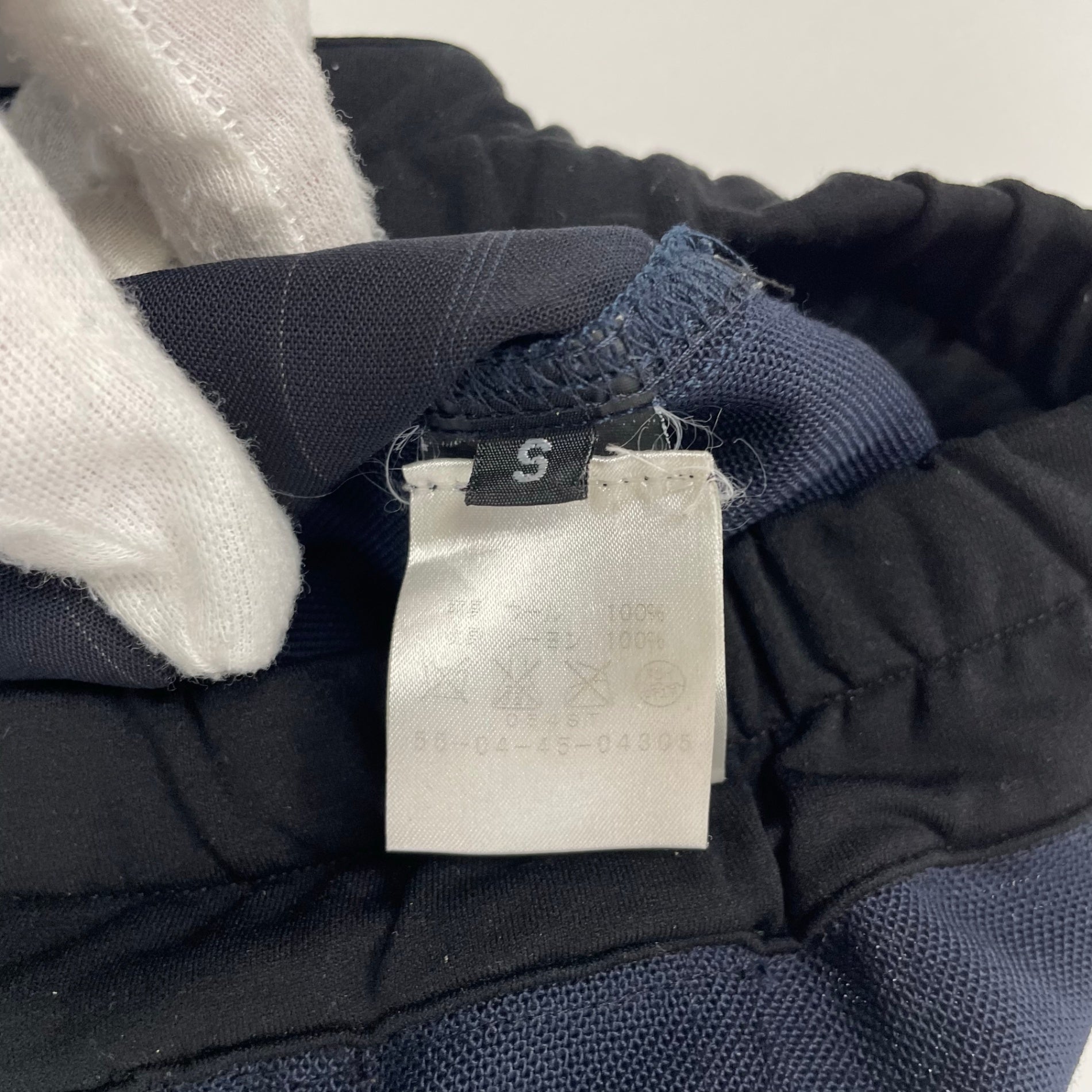 LONG JOURNEY ロングジャーニー / 再構築スラックス ネイビー RESTIR取扱い 参考定価：50,000程度 SIZE:S