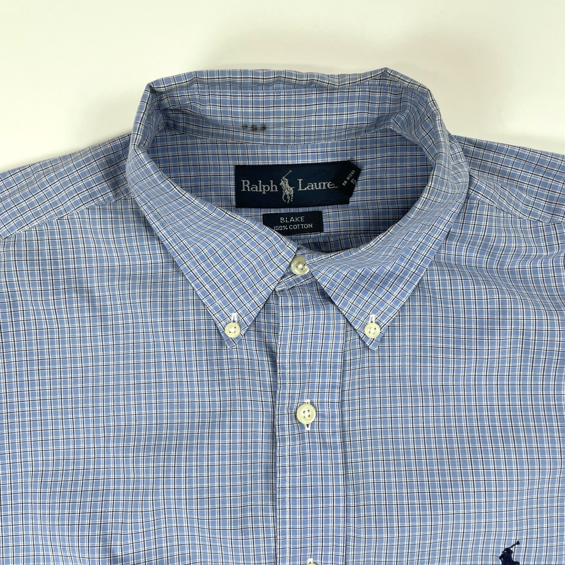 RALPH LAUREN / BLAKE B.Dシャツ SIZE:L