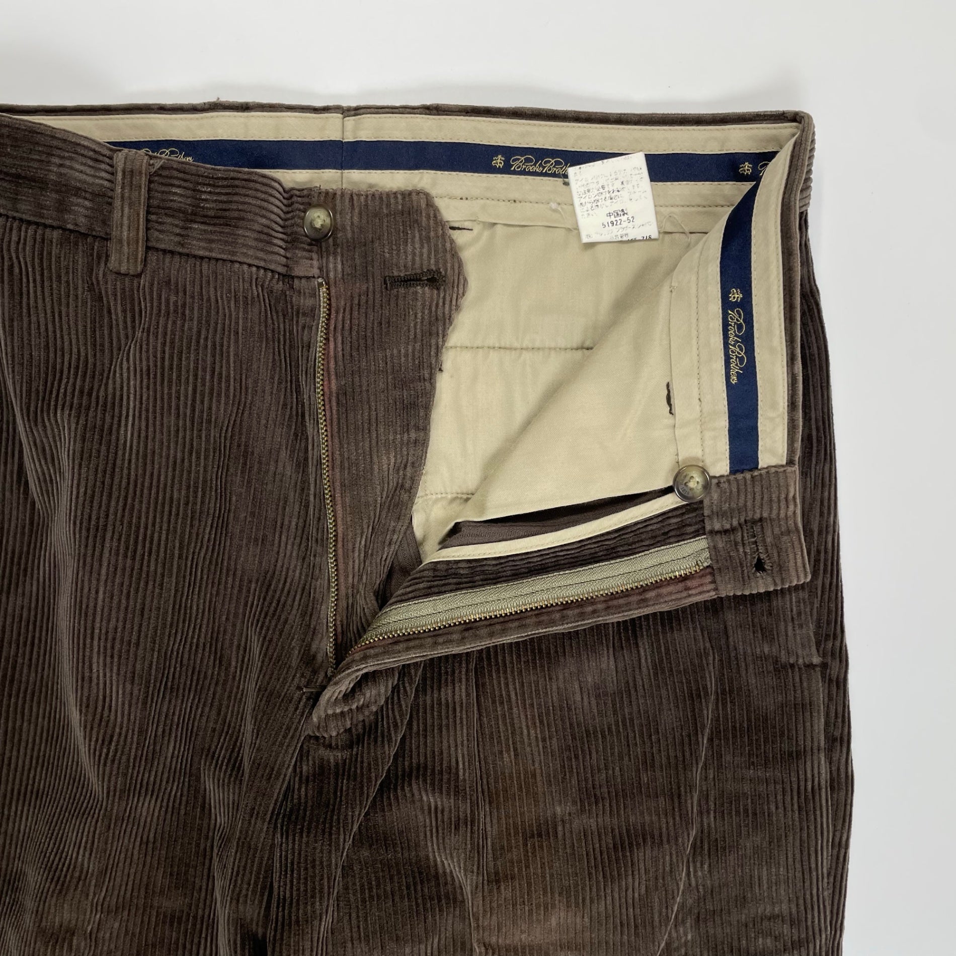 Brooks Brothers / コーデュロイパンツ ブラウン 参考定価：20,000程度 SIZE:W30