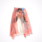 TARO HORIUCHI × Yuliya Gryaznova / コラボ転写シアースカート 参考定価：55,000程度 タグ付 SIZE:1