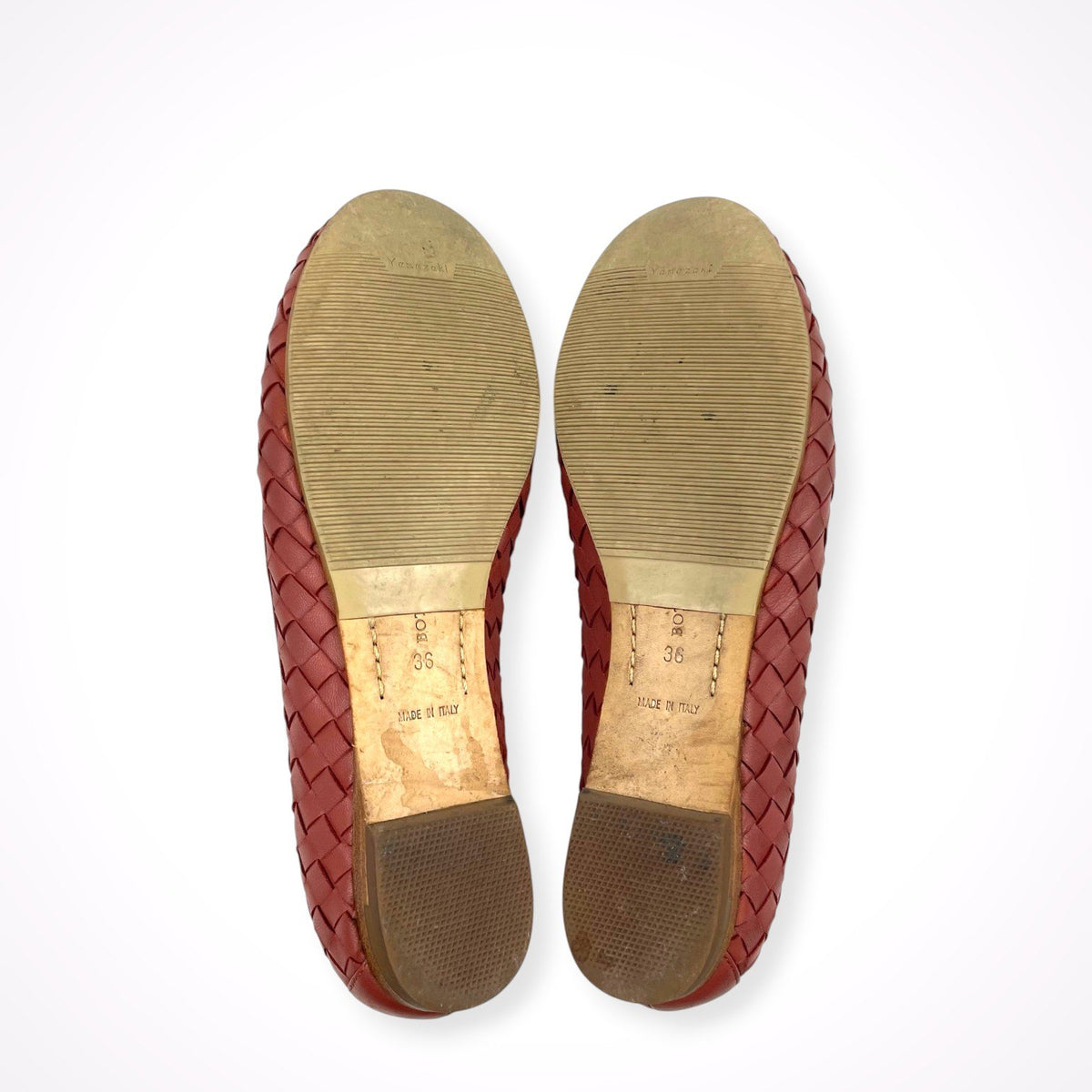 BOTTEGA VENETA / イントレチャートパンプス 箱付 参考定価：90,000程度 SIZE:36