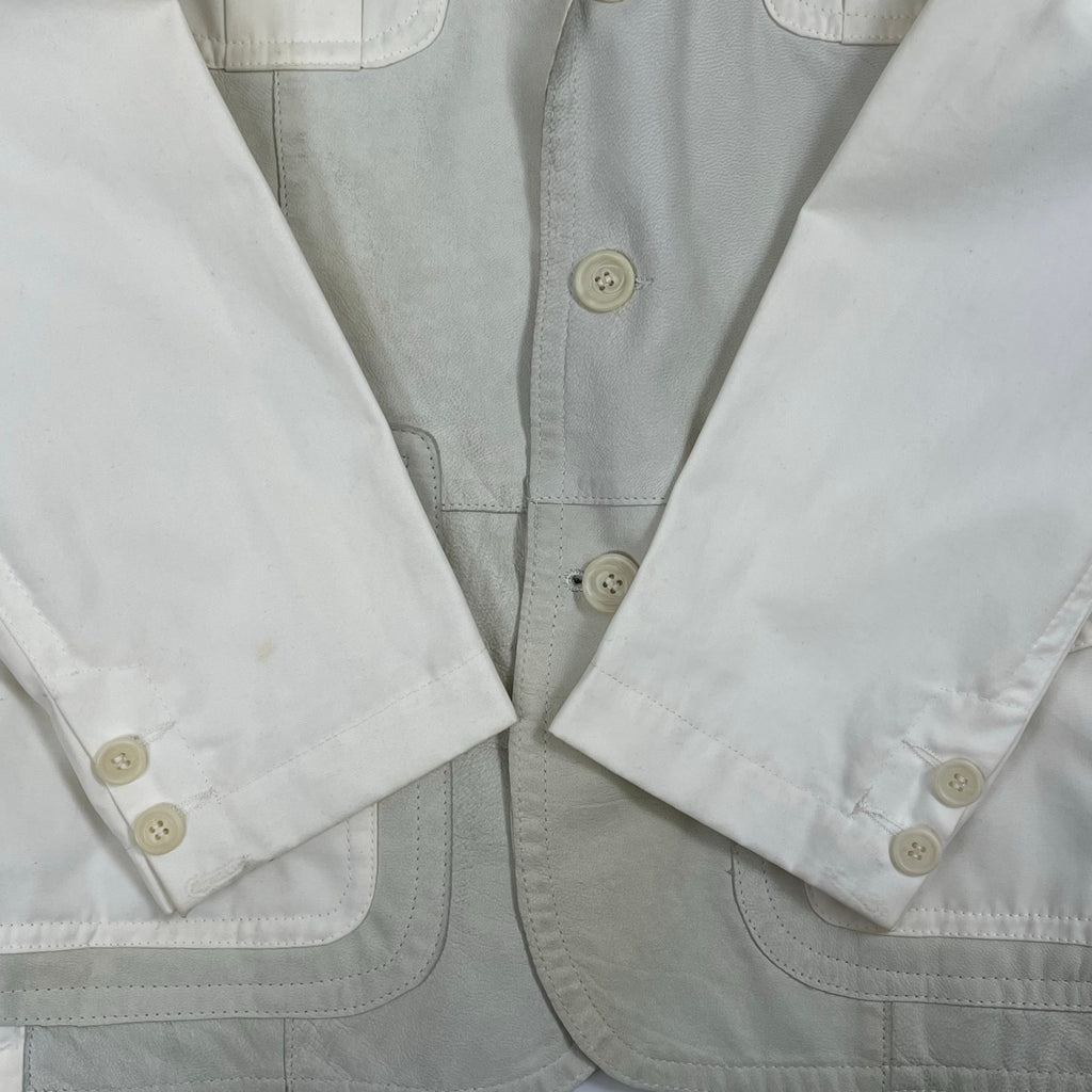 PAL ZILERI LAB / レザー切替ジャケット 参考定価：150,000程度 SIZE：50
