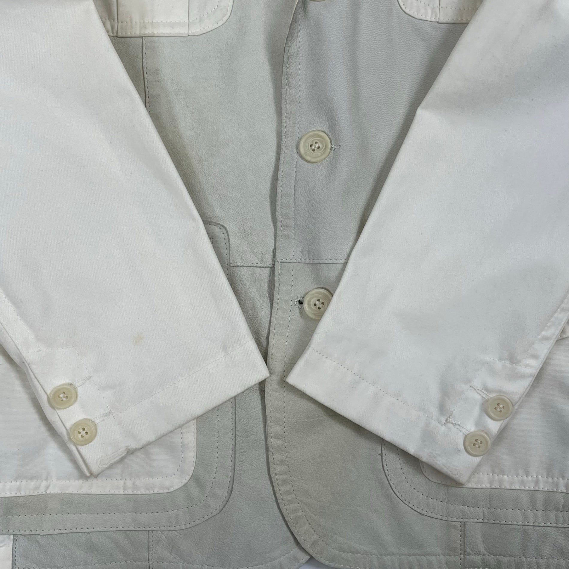 PAL ZILERI LAB / レザー切替ジャケット 参考定価：150,000程度 SIZE：50