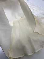 GUNNE SAX ガニーサックス オールレースホワイトドレス ワンピース 80s
