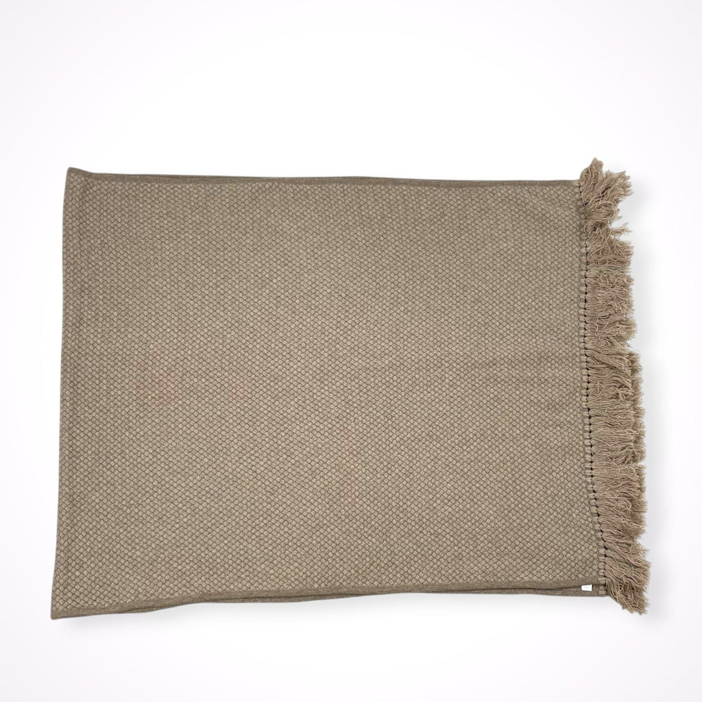 AGNONA / カシミヤ100％ 大判マフラー 参考定価：120,000程度