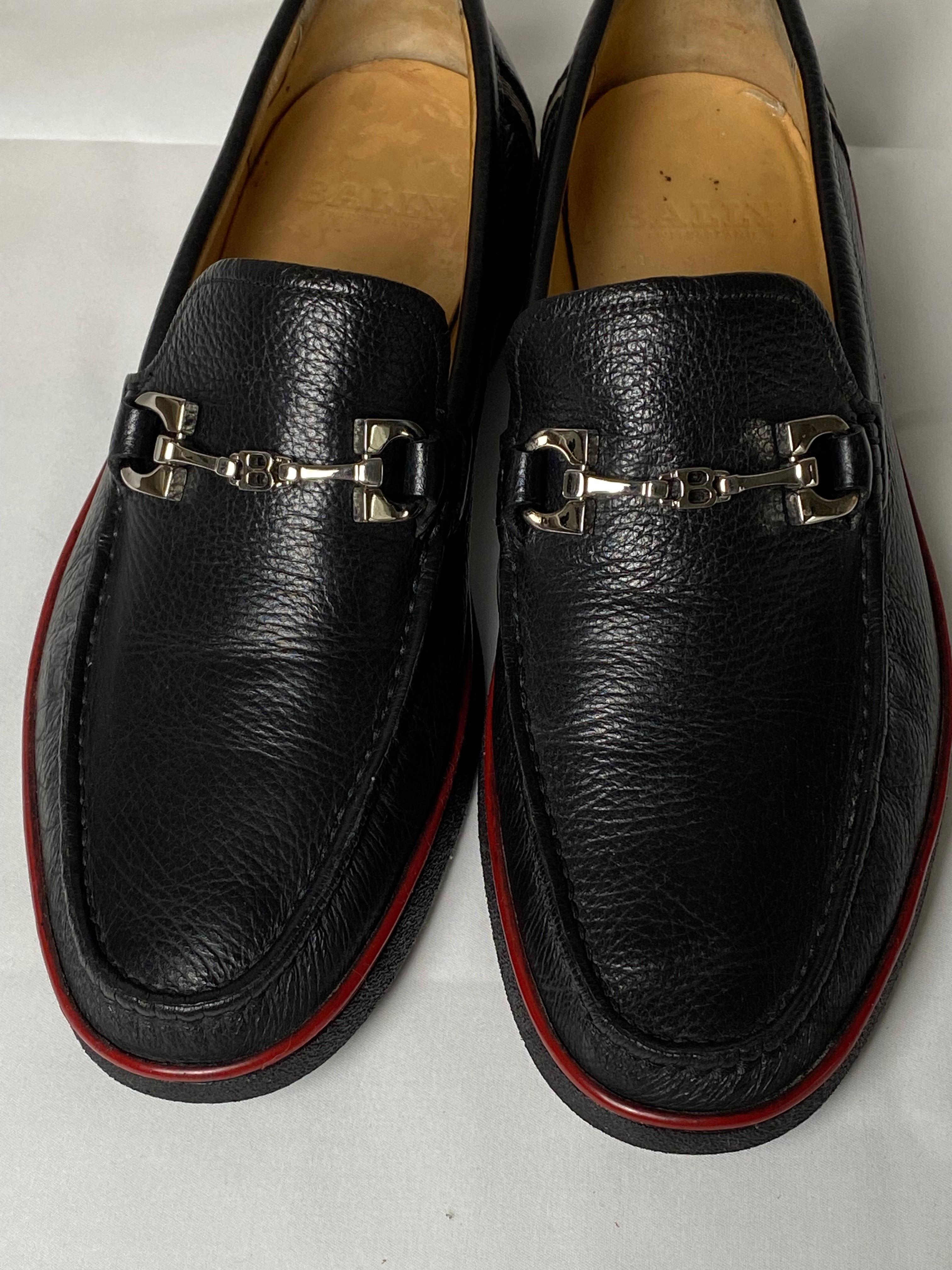 BALLY バリー ビット ローファー レザー