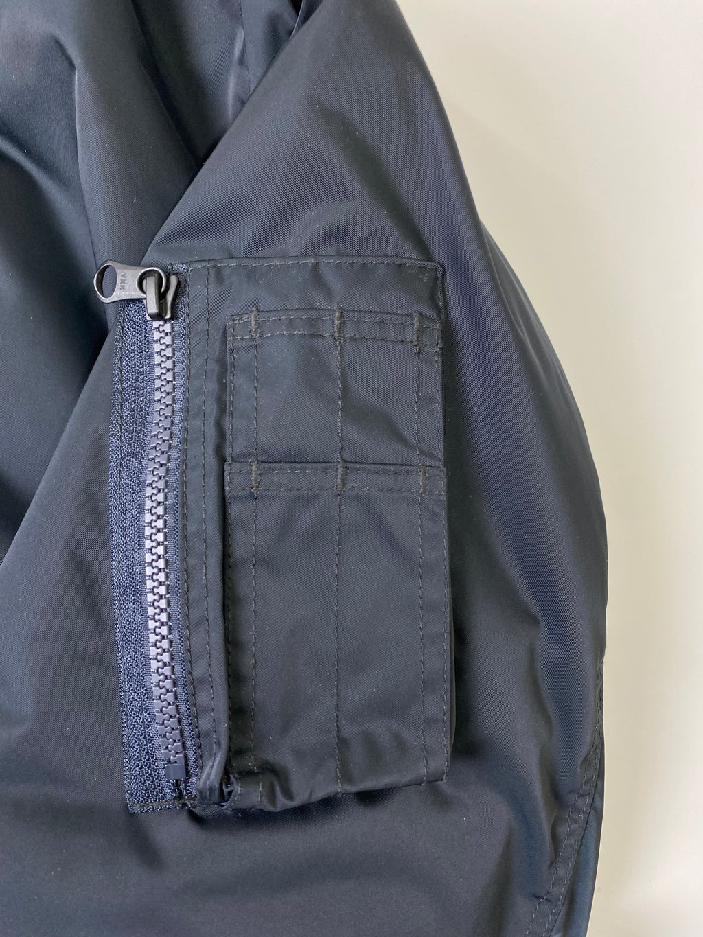 【極美品】RAMIDUS ラミダス FRAGMENT フラグメント MASTERNAVY マスターネイビー MA-1 BOMBER JACKET ジャケット ブルゾン サイズM