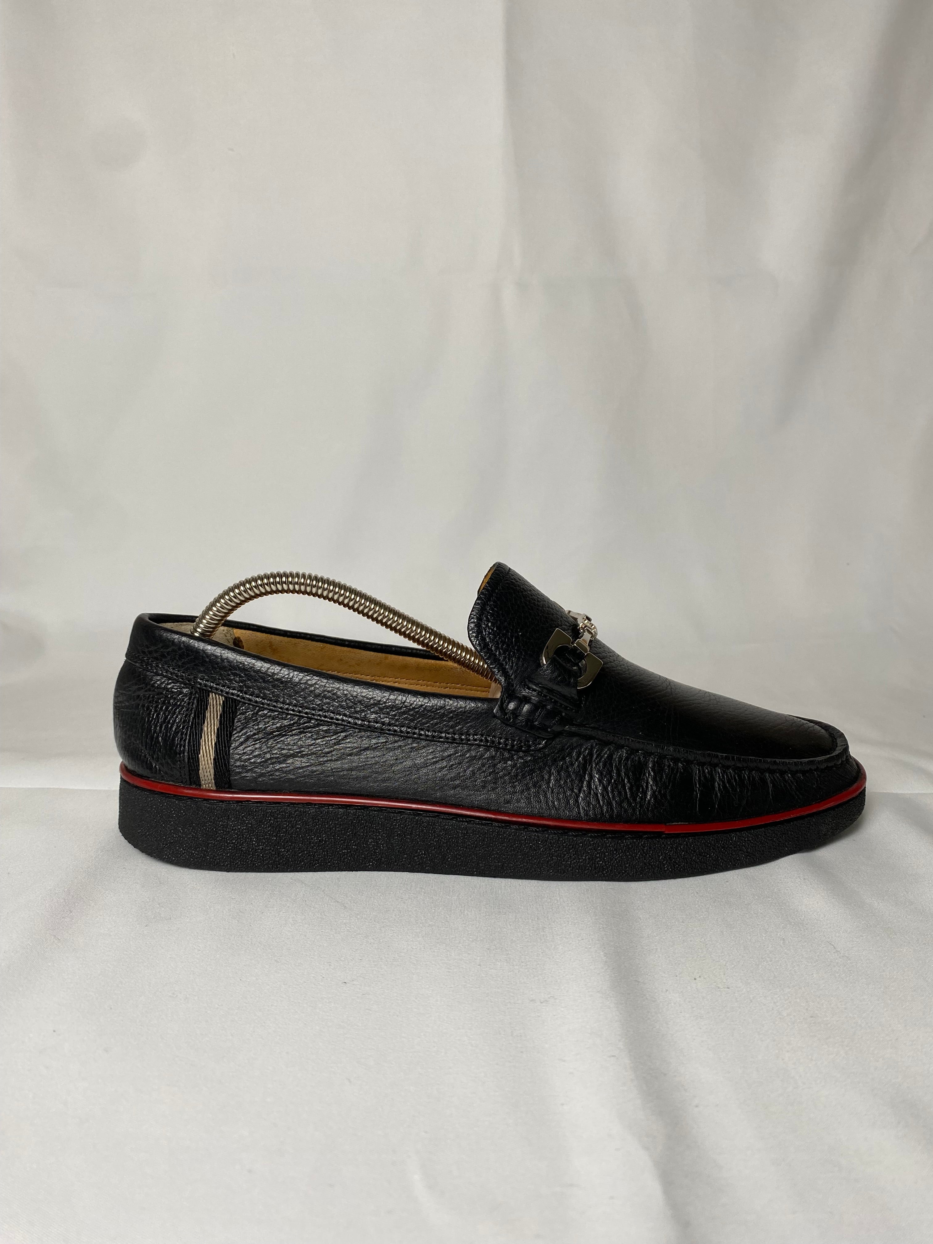 BALLY バリー ビット ローファー レザー