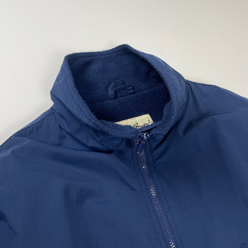 EDDIE BAUER エディーバウアー / 筆記体ロゴ刺繍 シェルジャケット ネイビー SIZE:L