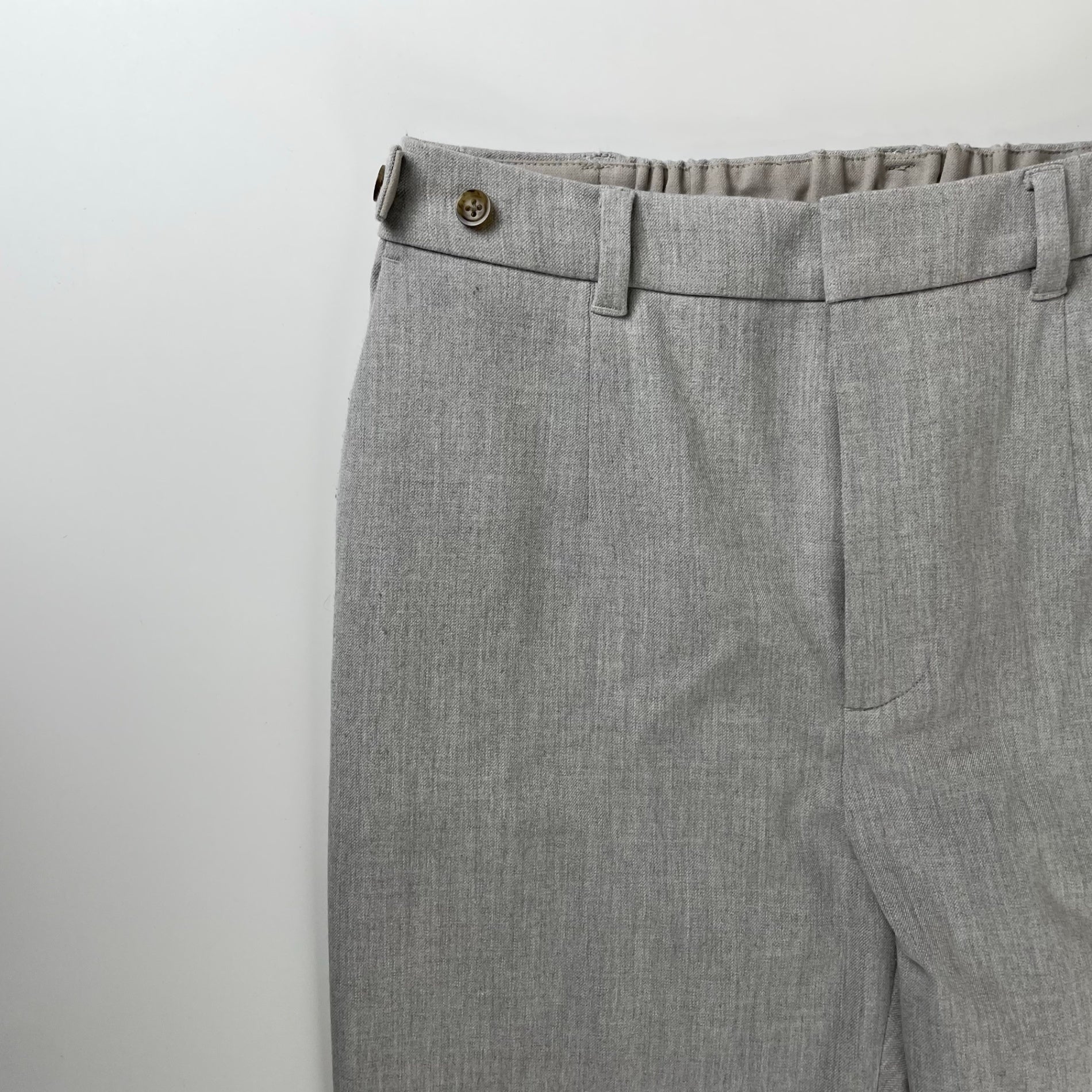 human woman ヒューマンウーマン / T/R裏起毛2WAYストレッチストレートパンツ 参考定価：17,500+tax SIZE:S