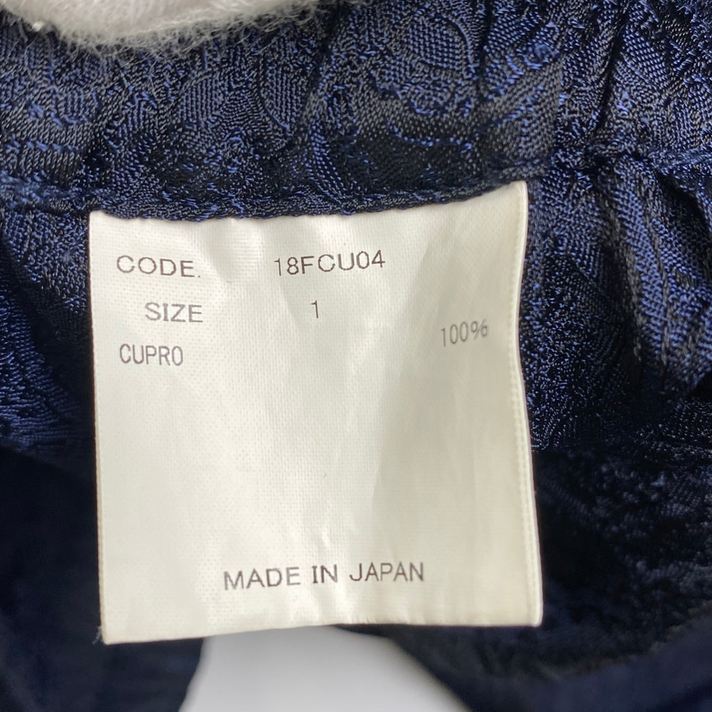 URU ウル / キュプラパンツ ジャガード 参考定価：20,000+tax SIZE:1