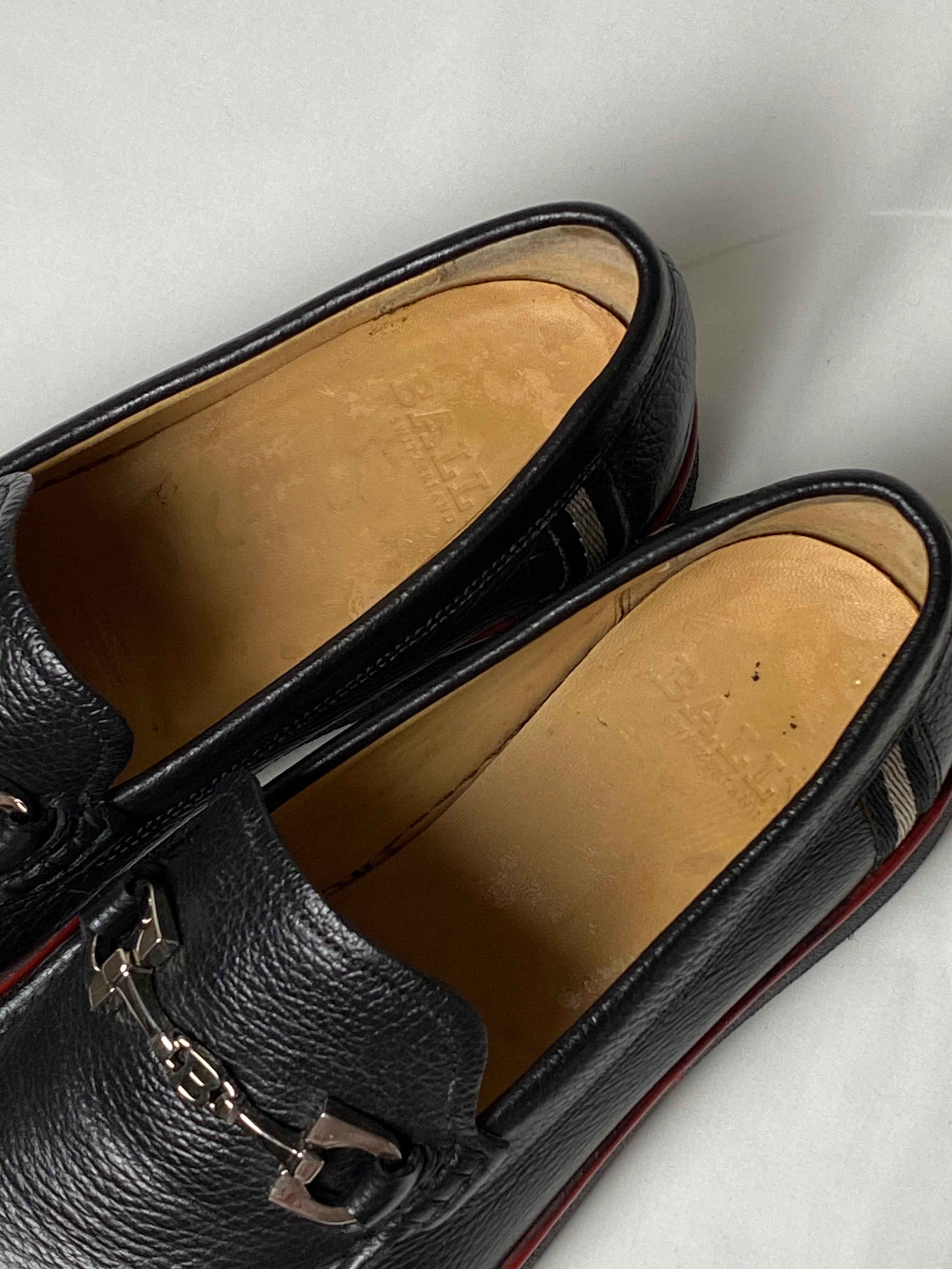 BALLY バリー ビット ローファー レザー