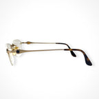 BVLGARI / オニキス リムレスアイウェア デモレンズ入り 参考定価：75,000程度 SIZE:51-20 135