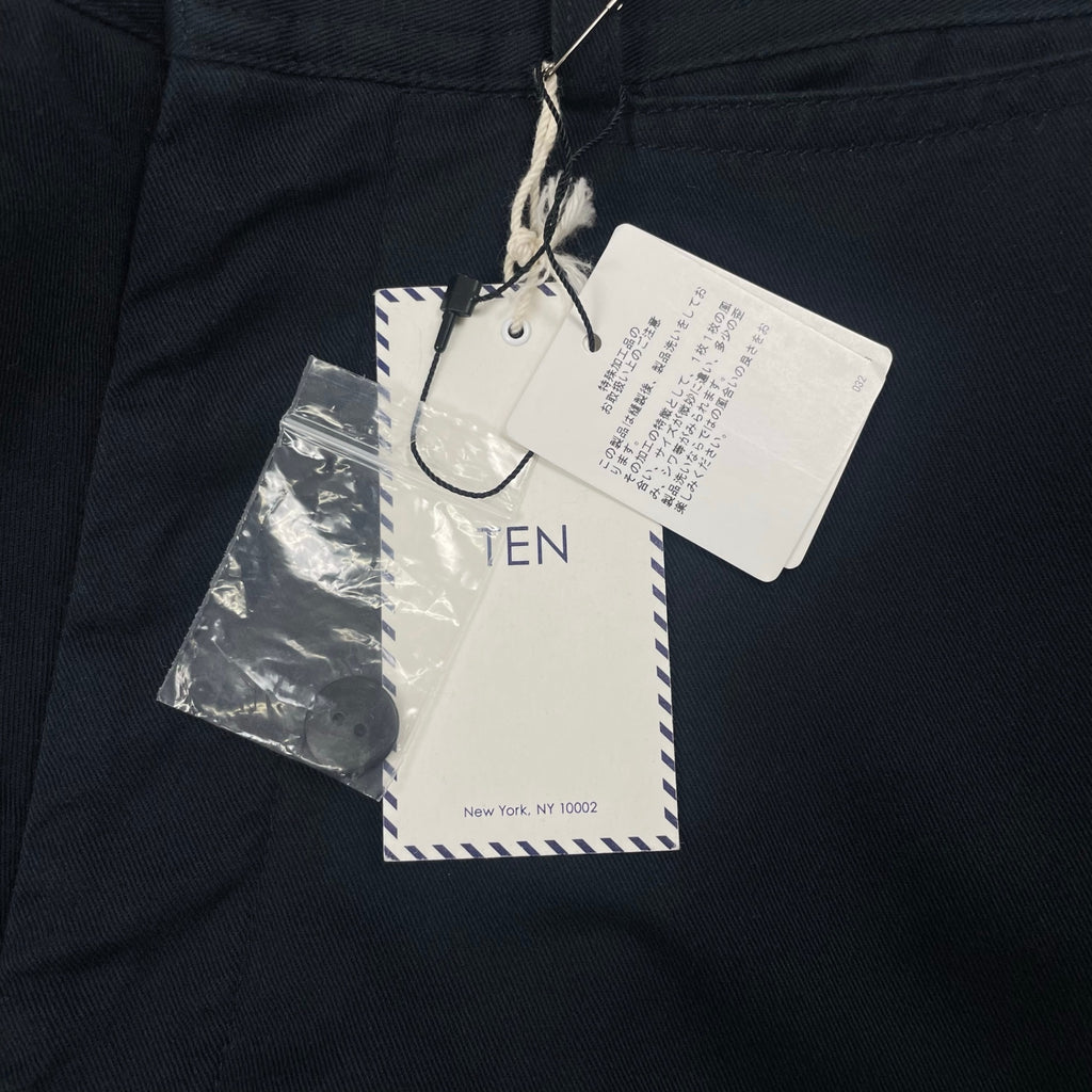 Ron Herman × TEN ロンハーマン × テン / ストレートワイドパンツ 未使用品 参考定価：30,000程度 SIZE:XS