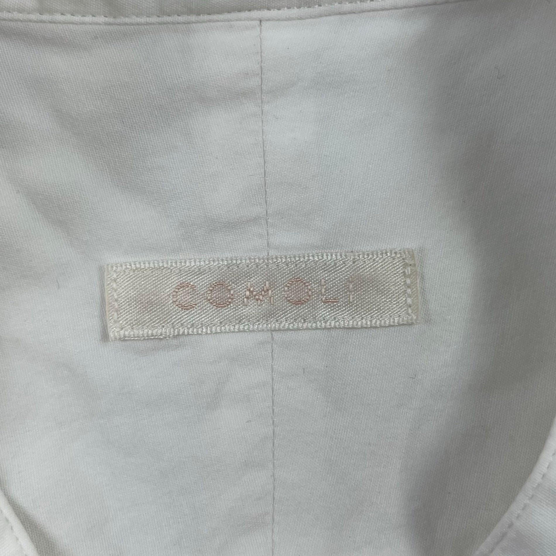 COMOLI / バンドカラーシャツ 18SS SIZE:1