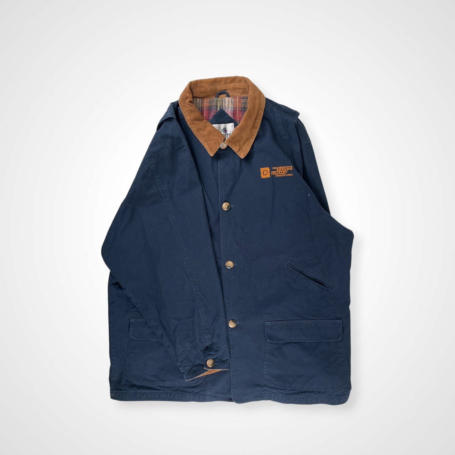 VINTAGE ヴィンテージ / ダック地カバーオール 企業ロゴ SIZE:XL