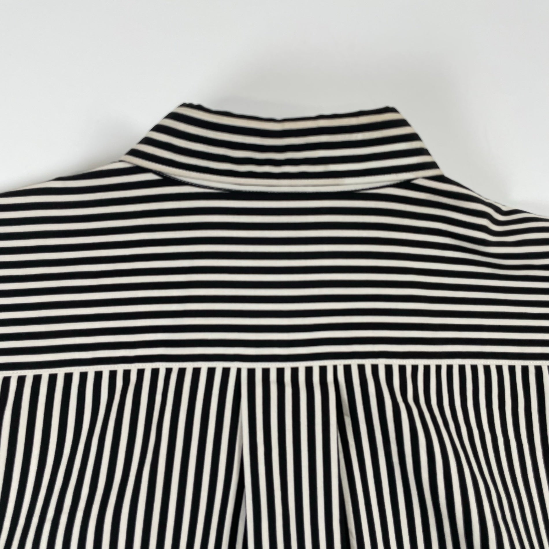 beautiful people / stripe river chin warmer shirt 参考定価：43,000+tax SIZE:40