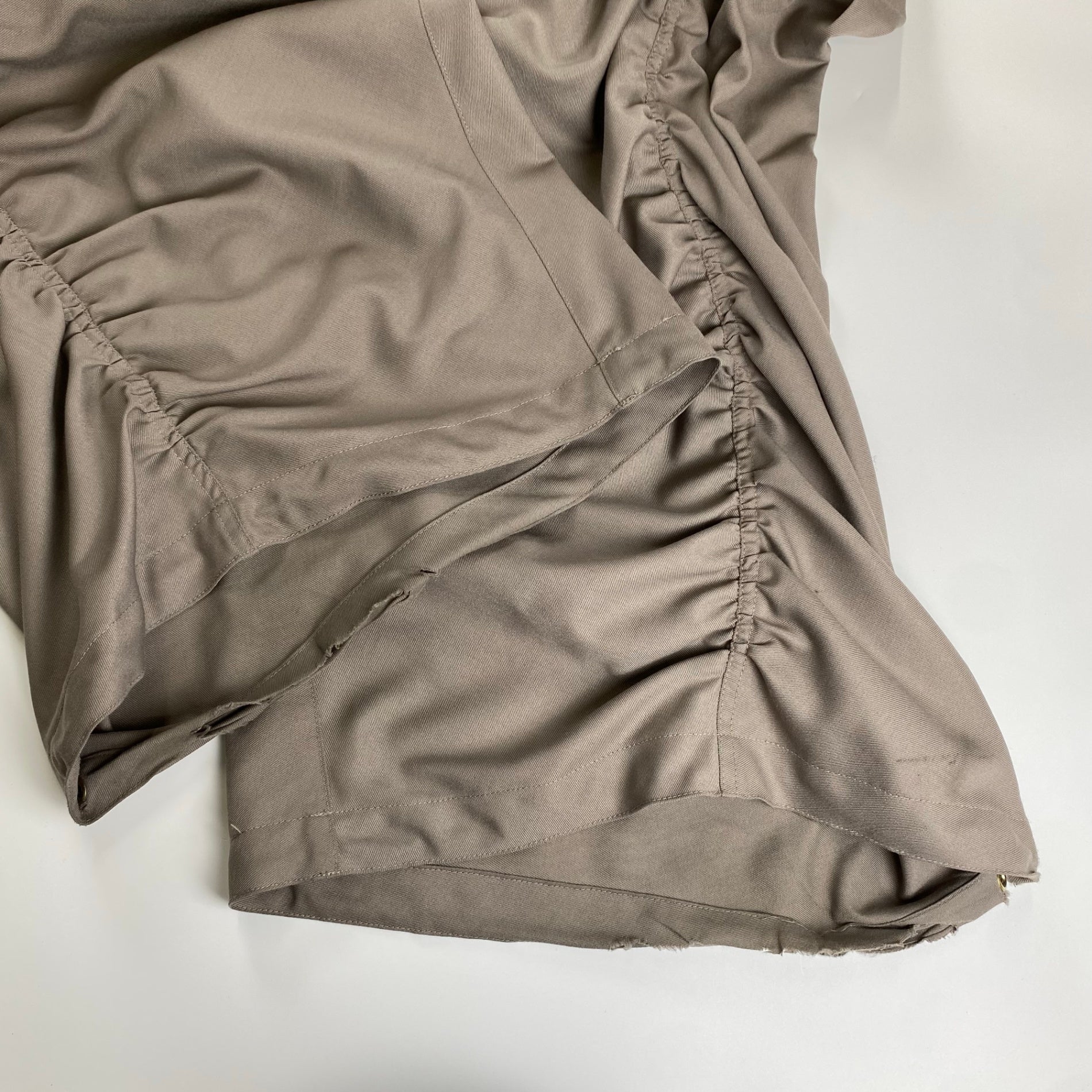 MAISON SPECIAL メゾンスぺシャル / ダブルウエスト サイドギャザー ワイドパンツ 参考定価：25,000+tax SIZE:1