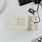 EMPORIO ARMANI / ボーダーテキスタイルネックレス 未使用品 箱付