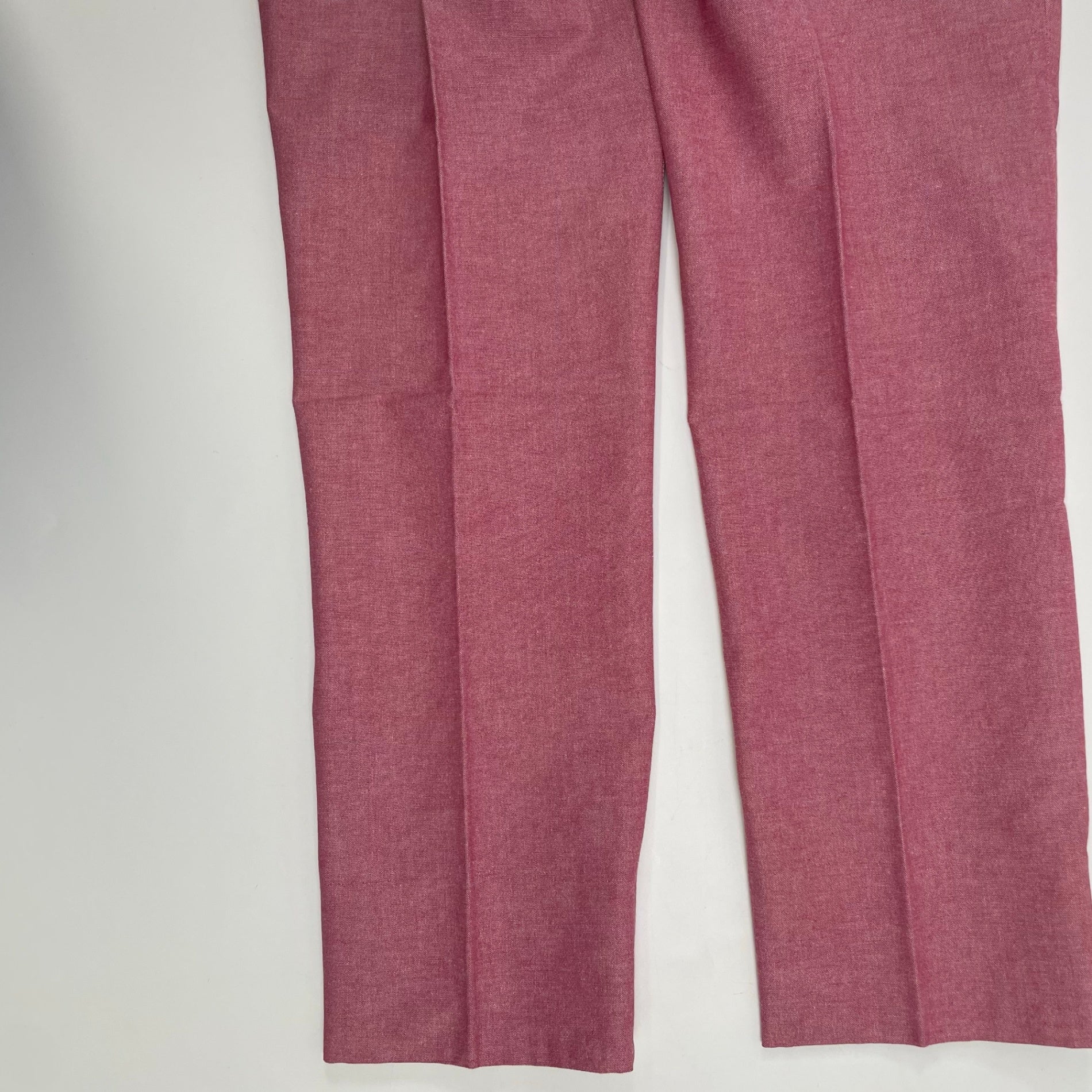 INCOTEX インコテックス / コットンスラックス SLACKS SLIM FIT 001X0 ピンク 参考定価：35,000程度 SIZE:48