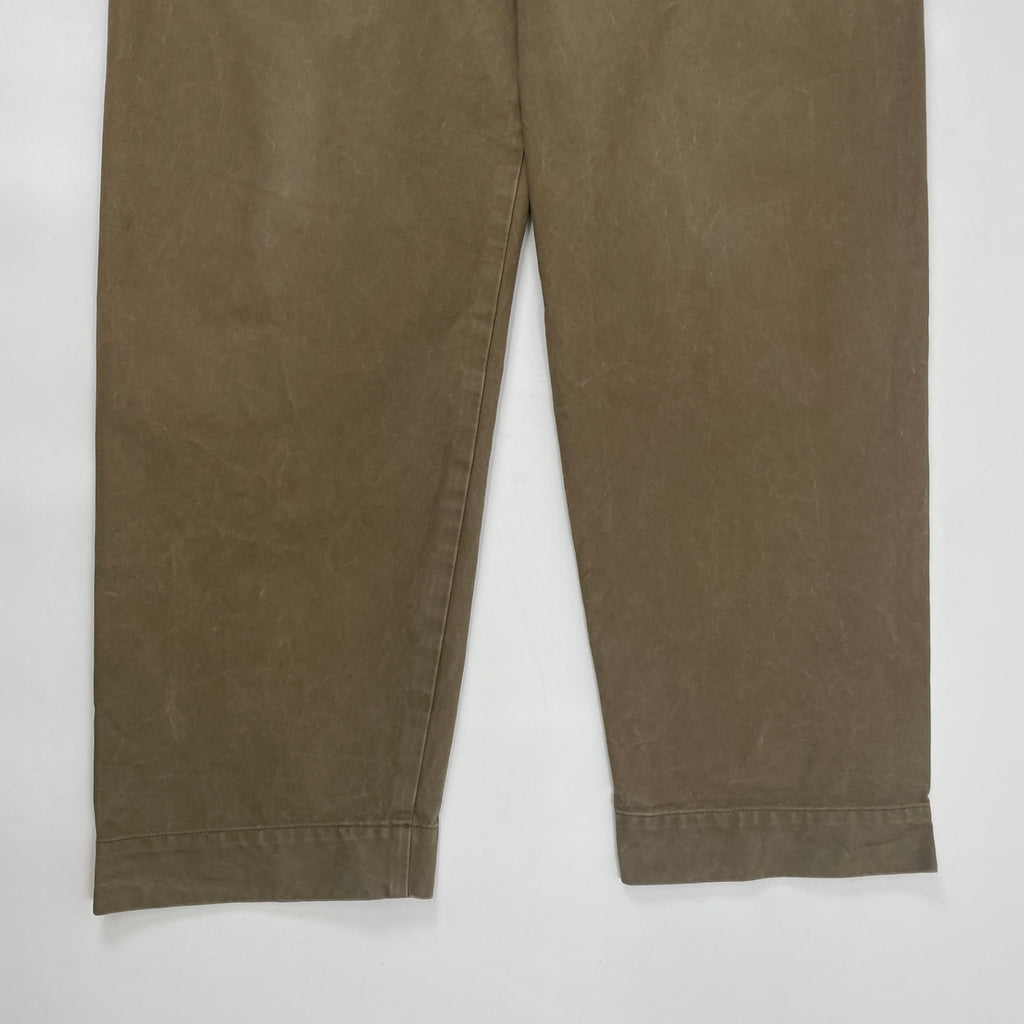 MHL. / 日本製コットンドリルイージーパンツ 参考定価：28,000程度 SIZE:2