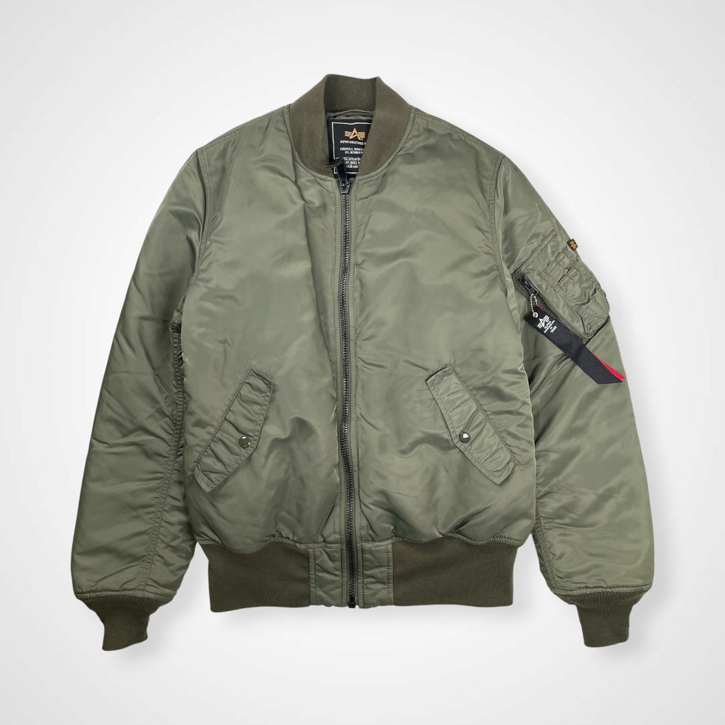 ALPHA × EMODA アルファ エモダ / MA-1 TIGHT ブルゾン 参考定価：25,800+tax SIZE:L