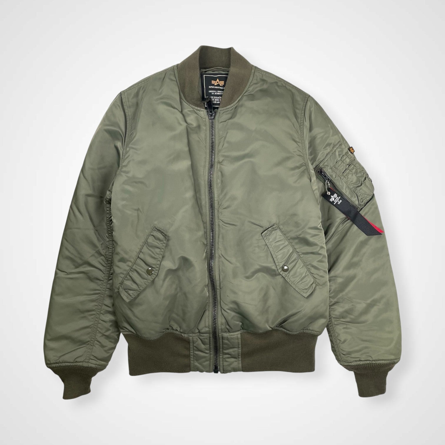 ALPHA × EMODA アルファ エモダ / MA-1 TIGHT ブルゾン 参考定価：25,800+tax SIZE:L