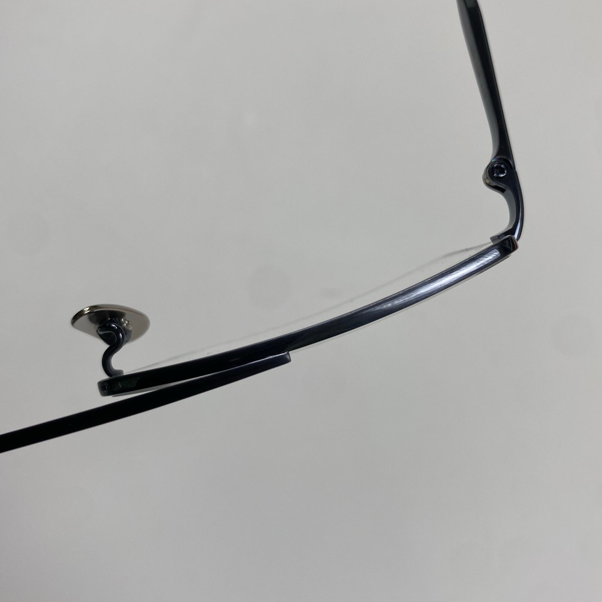 金子眼鏡 【METALシリーズ】 / ハイブリッジ ミニマル 伊達メガネ 度なしクリアレンズ入 参考定価：40,000+tax