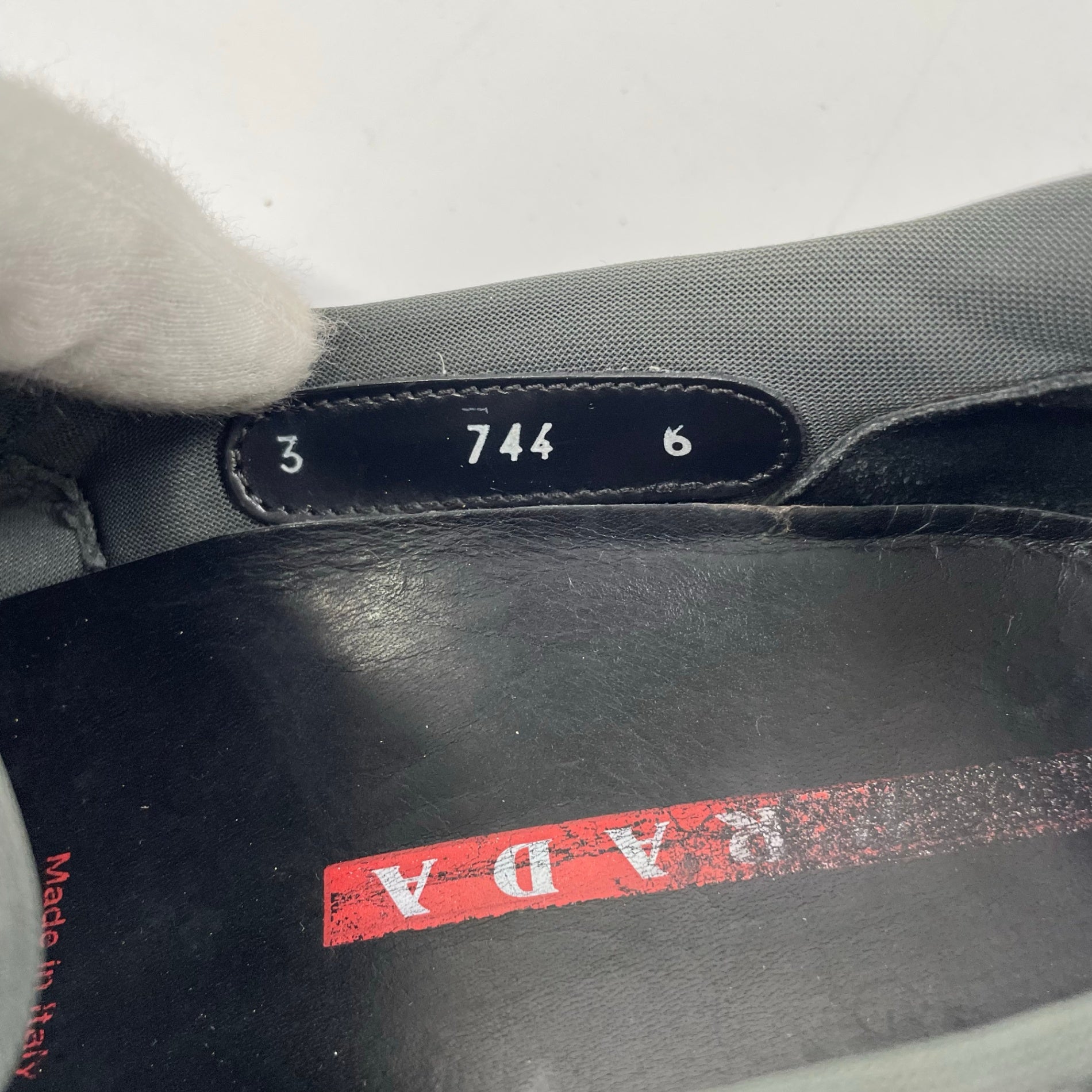 PRADA SPORT プラダ スポーツ / ウールローファー スリッポン SIZE:6