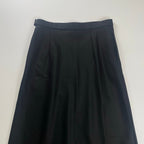 LOEFF ロエフ / LF W GABA TUBE SK ギャバジンウールスカート 参考定価：28,000+tax SIZE:1